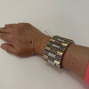 Kiara Gold and Silver Tone Bracelet